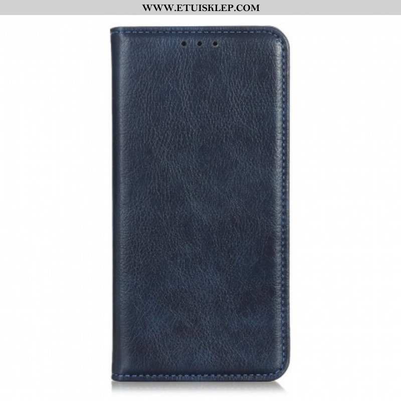 Etui Na Telefon do Xiaomi Redmi Note 10 Pro Etui Folio Skóra Dwoinowa Liczi
